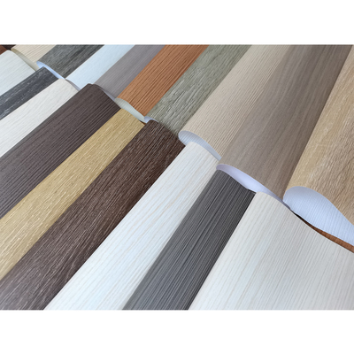 Film Membran PVC Desain Biji Kayu Klasik Untuk Pintu Lemari