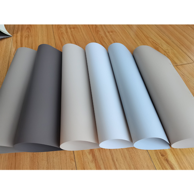 Warna abu-abu Self-Adective PVC Film Untuk Dekorasi Pintu Kabinet - Mudah Peel And Stick Vinyl Film
