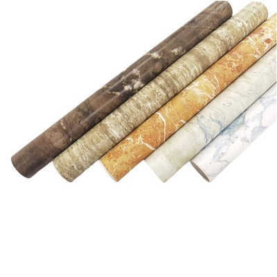 Satu Roll Marmer Desain Self-Adective PVC Sticker Untuk Dekorasi Pintu Kabinet