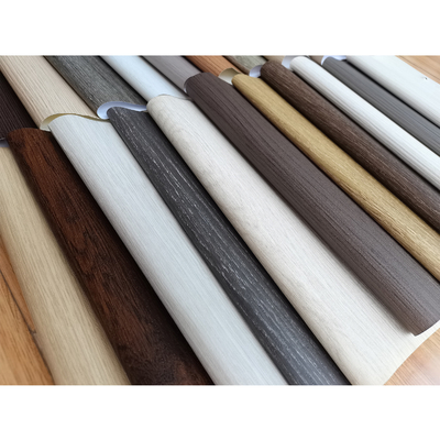 Self-Adhesive PVC Wood Grain Film Untuk Lemari Dapur &amp; Furnitur