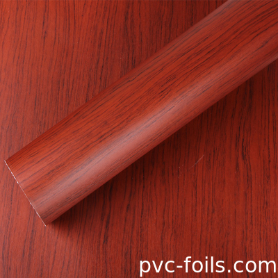 Low MOQ Harga Pabrik Wallpaper Tempel Sendiri Furniture Sticker Vinyl Kayu Tumbuhan PVC Film Untuk Dijual
