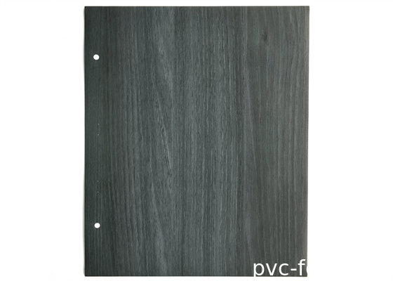 Film Dekoratif Efek Kayu Hitam Self-Adective PVC Untuk Renovasi Furnitur