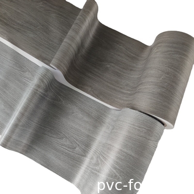 Campuran Minyak Imitasi Kayu Biji PVC Film Dekoratif untuk Pintu - Italia Kayu Lihat Desain