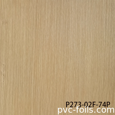 Film Dekoratif PVC Tekstur Kayu Matte Premium Untuk Pintu Membran