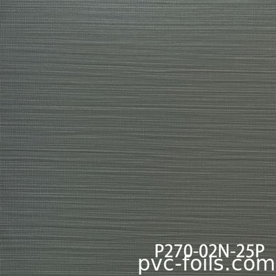 Film Dekoratif PVC Butiran Kayu Realistis Super Matte untuk Tekan Vakum