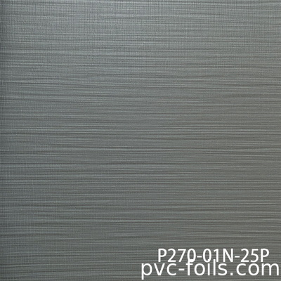 Film Dekoratif PVC Butiran Kayu Realistis Super Matte untuk Tekan Vakum