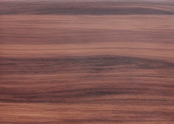 Film Dekoratif PVC yang Digambar Warna Kayu Walnut Untuk Pintu Lemari