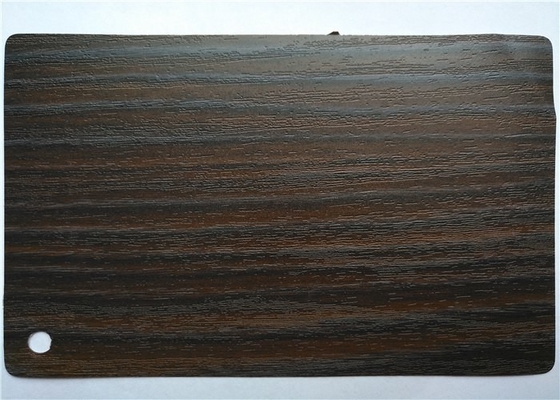 Walnut Wood Grain Pvc Lamination Film Roll Produsen 200m