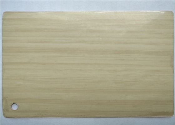 Pintu Kabinet Vinyl Pvc Serat Kayu Gloss Tinggi Tebal 0,30mm 0,50mm