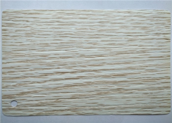 Matte Wood Grain Pvc Membrane Foil Untuk Furnitur Dalam Ruangan Timbul Dalam