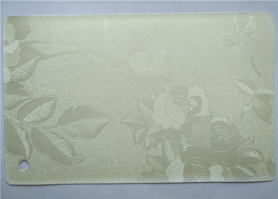 Warna Putih Interior PVC Self Adhesive Film Untuk Dekorasi Stan Pameran
