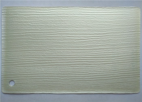 White Painted Oak Heavy Emboss PVC Decorative Foil Untuk Pintu Kamar Mandi