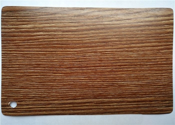 Matte Pvc Foil Dilaminasi Pada Pola Kayu Dekoratif Mdf 0.6mm