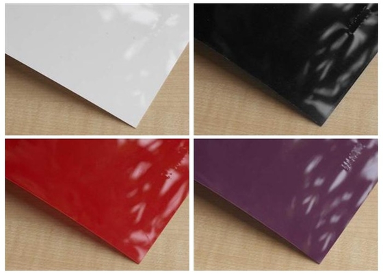Snow White High Gloss Pvc Furniture Film Untuk Dekorasi Pintu Kabinet