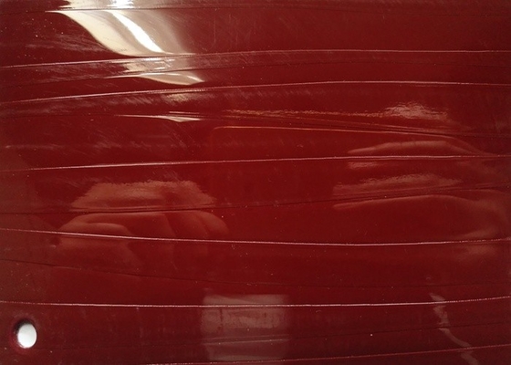 Foil Membran PVC 3D Timbul Merah Untuk Dekorasi Interior Furnitur