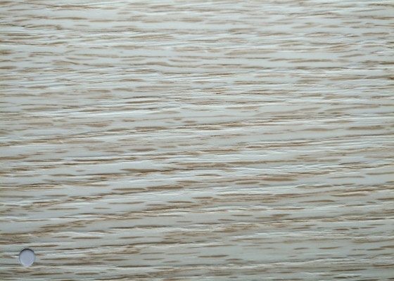 Menekan PVC Membran Foil Untuk Kabinet Pintu Kayu Putih 0.35MM