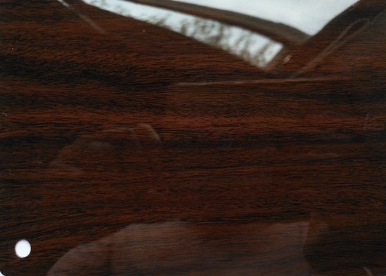 Wood Grain Pvc Self Adhesive Film Furniture Cover High Glossy 0.45M