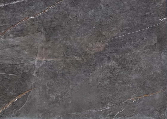 Matt Grey Kitchen Worktop Vinyl Self Adhesive Film Untuk Lemari Countertops