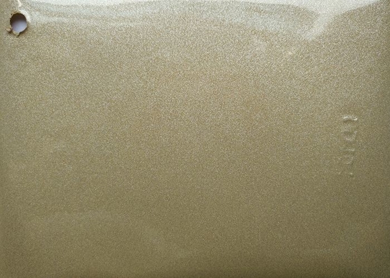 Sparkle Golden Color PVC Decorative Foil Untuk Menekan Membran
