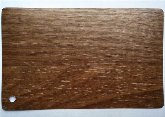 Self Adhesive Lamination PVC Wood Grain Foil Walnut Wooden