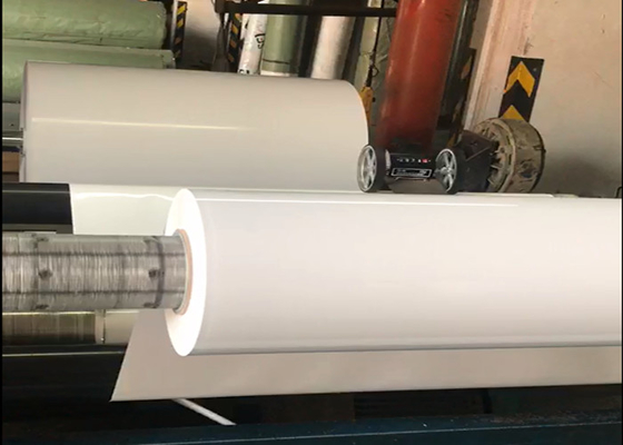 Foil Membran PVC Gloss Tinggi Untuk Pintu Kabinet Putih Solid