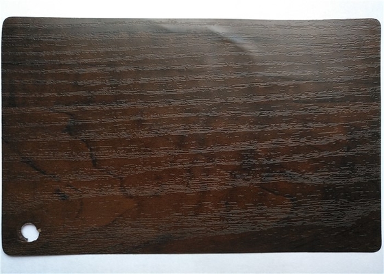 Efek Kayu Foil Wrap Pvc Furniture Film Self Adhesive Membrane Indoor