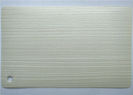 Serat Kayu Pvc 3d Membran Foil Film Laminating Putih