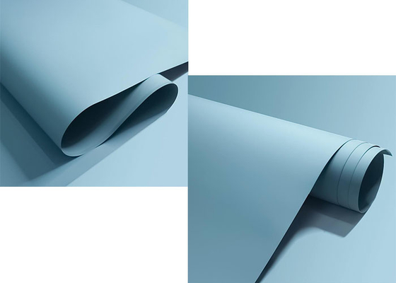 Foil Membran Pvc Super Matte Untuk Furnitur Dalam Ruangan Warna Solid Anti Gores