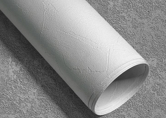 Solid Color Embossed PVC Decorative Foil Roll Untuk MDF Doards Cover