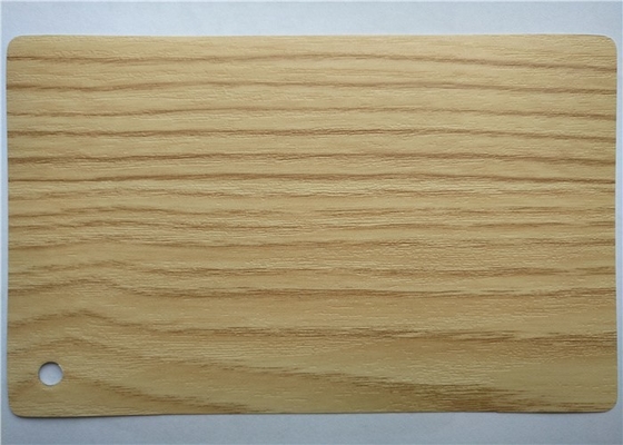 Vacuum Press PVC Dekoratif Foil Untuk Lemari Dapur Tertutup Kayu