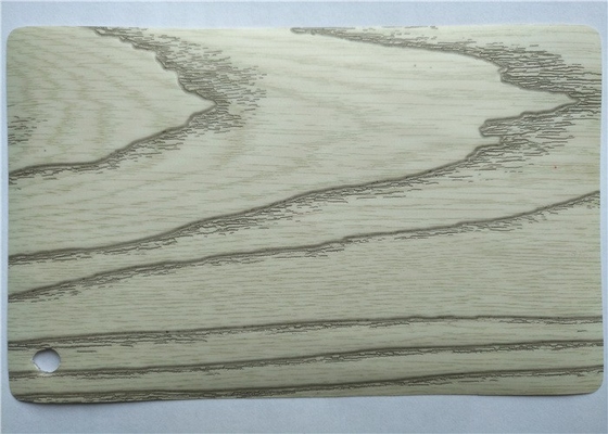 Stiker PVC Kayu Butir Foil Untuk Perabotan Pintu Papan MDF Dapur
