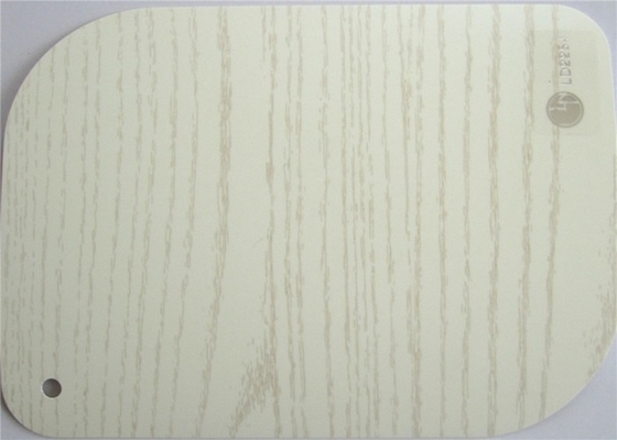 Lembar Laminasi Butir Kayu Putih Pvc Foil Untuk Perabotan