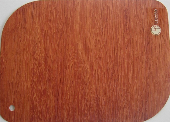 1240mm Pvc Vinyl Kayu Untuk Profil Pembungkus Dekoratif Dinding