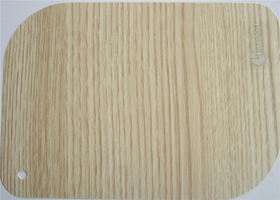 Pintu PVC Film Dekoratif Untuk Mebel Bungkus Butir Kayu 0.12mm