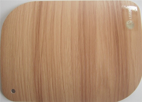 Lembar Laminasi Pvc Gloss Tinggi Untuk Profil Aluminmum WPC Kayu
