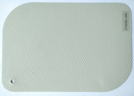 Foil Dekoratif PVC Timbul Warna Putih Untuk Fasad Furnitur