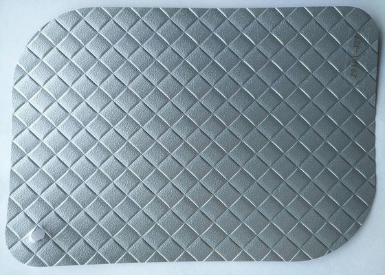 Kain Metalik Pvc Laminasi Lembar Desain Pintu Panel Perabotan Dekorasi