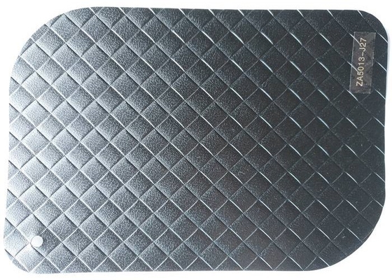 Warna Silver Embossed PVC Decorative Foil Tebal 0,50mm