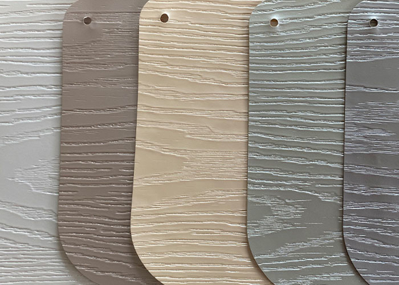 Kayu Timbul PVC 3D Membran Foil Untuk Lemari Dapur Dekorasi Vinyl Wrap