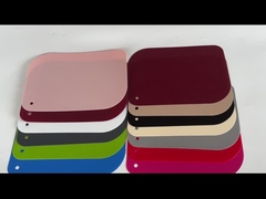 Film Kabinet PVC Berkilau Tinggi Berkilau Cahaya Abu-abu Untuk Mempers Membran Vakum